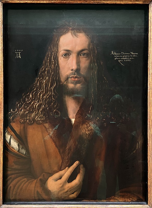 Dürer — Autoportrait 1500
